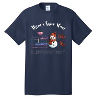 There S Snow Place Like The Library Christmas Tall T-Shirt