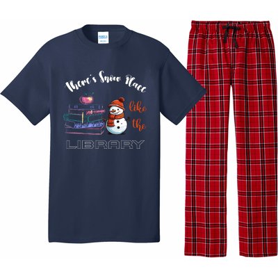 There S Snow Place Like The Library Christmas Pajama Set