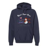 There S Snow Place Like The Library Christmas Premium Hoodie