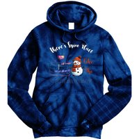 There S Snow Place Like The Library Christmas Tie Dye Hoodie