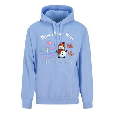 There S Snow Place Like The Library Christmas Unisex Surf Hoodie