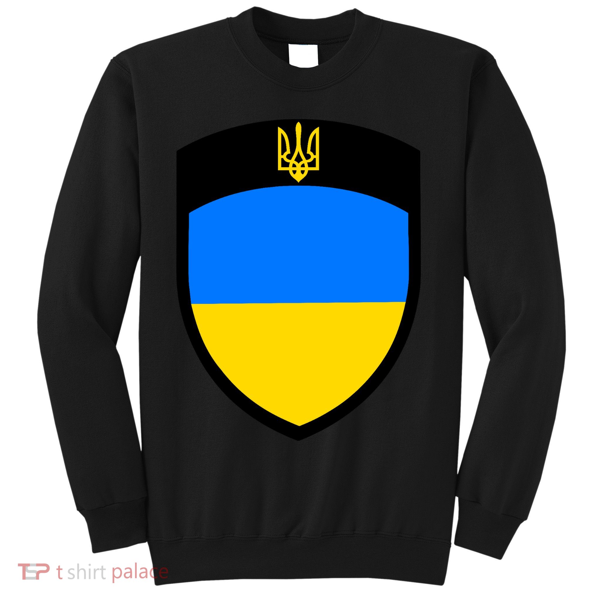 Tactical Shield Support 5 11 Ukraine Volodymyr Zelenskyy Trident Military Sweatshirt