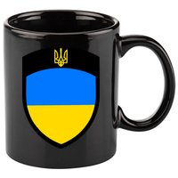 Tactical Shield Support 5 11 Ukraine Volodymyr Zelenskyy Trident Military 11oz C Handle Ceramic Mug
