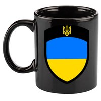 Tactical Shield Support 5 11 Ukraine Volodymyr Zelenskyy Trident Military 11oz C Handle Ceramic Mug