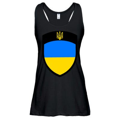 Tactical Shield Support 5 11 Ukraine Volodymyr Zelenskyy Trident Military Ladies Essential Flowy Tank
