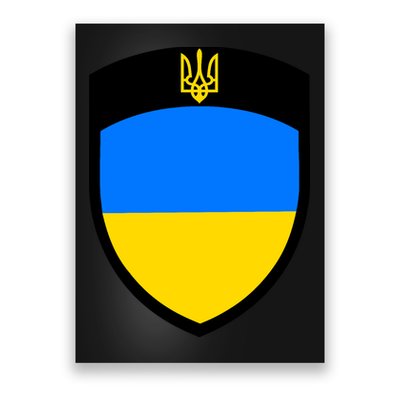 Tactical Shield Support 5 11 Ukraine Volodymyr Zelenskyy Trident Military Poster