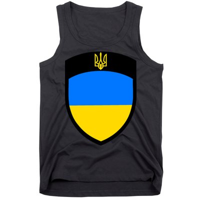 Tactical Shield Support 5 11 Ukraine Volodymyr Zelenskyy Trident Military Tank Top