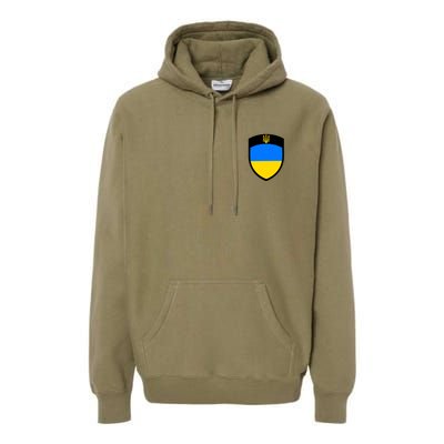 Tactical Shield Support 5 11 Ukraine Volodymyr Zelenskyy Trident Military Premium Hoodie