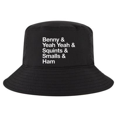 The Sandlot Stacked Name List Cool Comfort Performance Bucket Hat