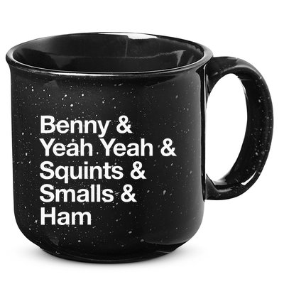 The Sandlot Stacked Name List 15oz Campfire Ceramic Mug