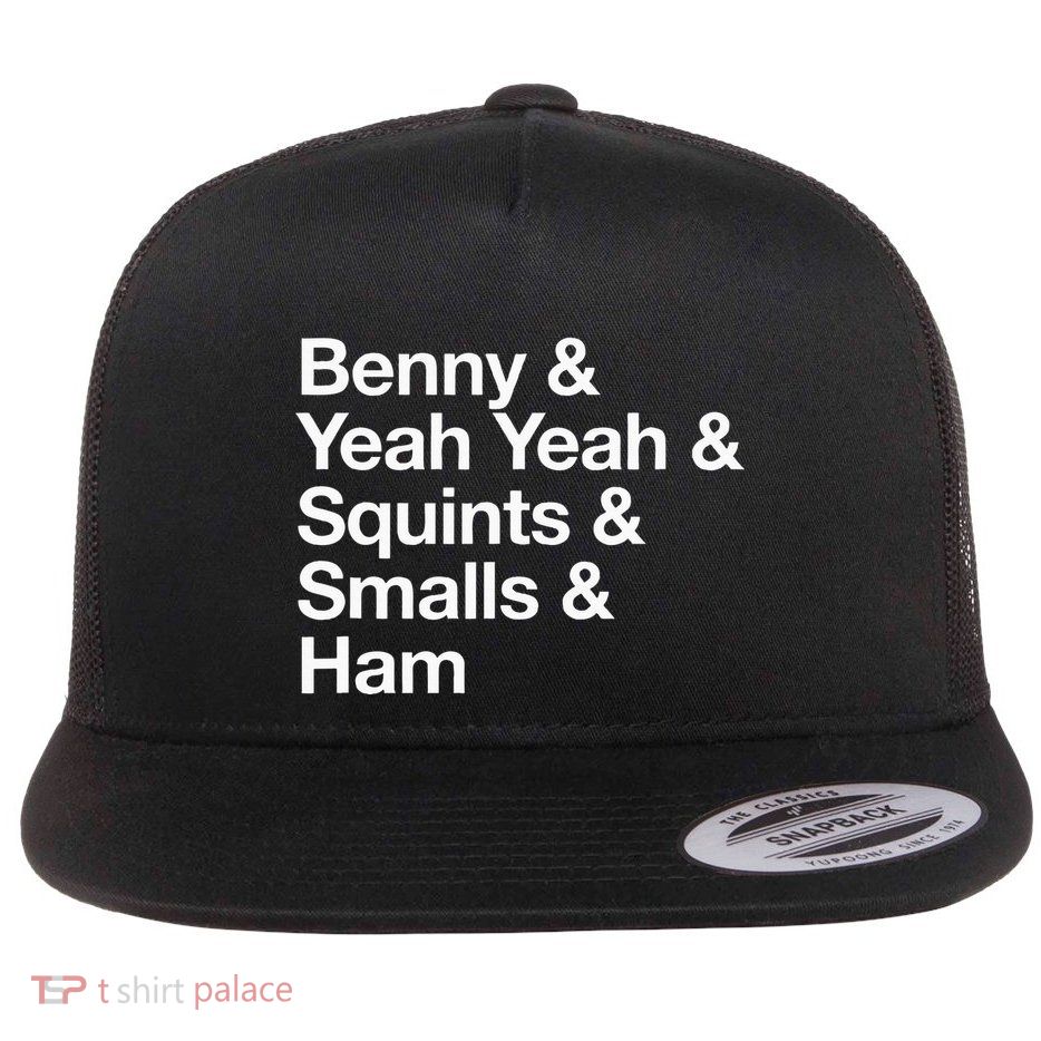 The Sandlot Stacked Name List Flatbill Hat
