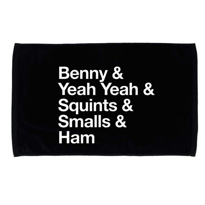 The Sandlot Stacked Name List Microfiber Hand Towel