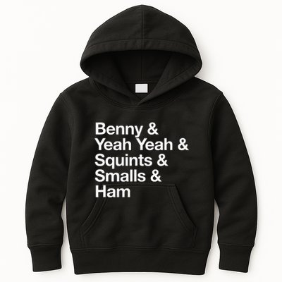 The Sandlot Stacked Name List Kids Hoodie