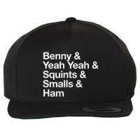 The Sandlot Stacked Name List Wool Snapback Cap