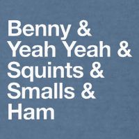 The Sandlot Stacked Name List Garment-Dyed Sweatshirt