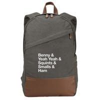 The Sandlot Stacked Name List Cotton Canvas Backpack