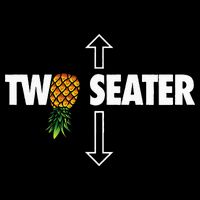 Two Seater Swinger Funny Upside Down Pineapple Swinger Drawstring Bag