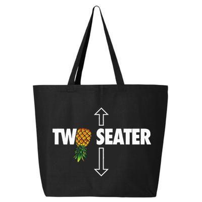 Two Seater Swinger Funny Upside Down Pineapple Swinger 25L Jumbo Tote