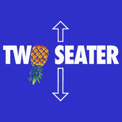 Two Seater Swinger Funny Upside Down Pineapple Swinger T-Shirt