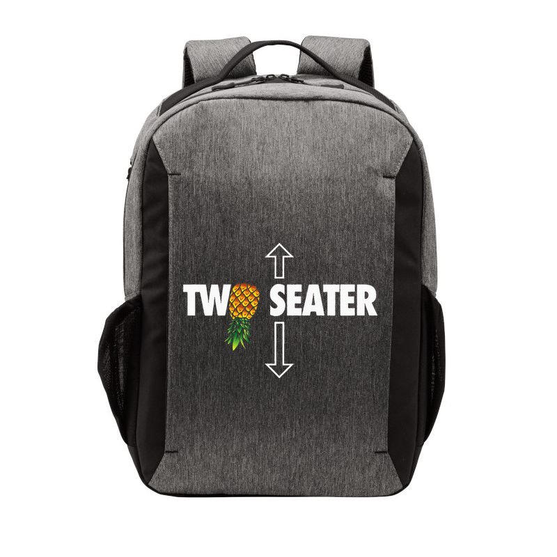 Two Seater Swinger Funny Upside Down Pineapple Swinger Vector Backpack