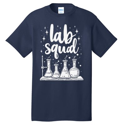 Testing Squad Samples Analysis Chemical Lab Technician Tall T-Shirt