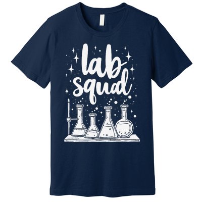 Testing Squad Samples Analysis Chemical Lab Technician Premium T-Shirt