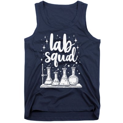 Testing Squad Samples Analysis Chemical Lab Technician Tank Top