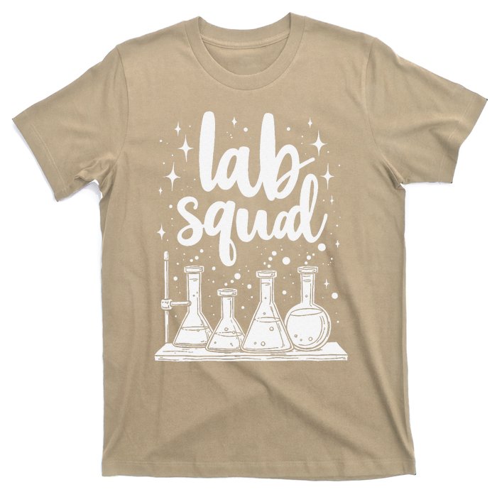 Testing Squad Samples Analysis Chemical Lab Technician T-Shirt