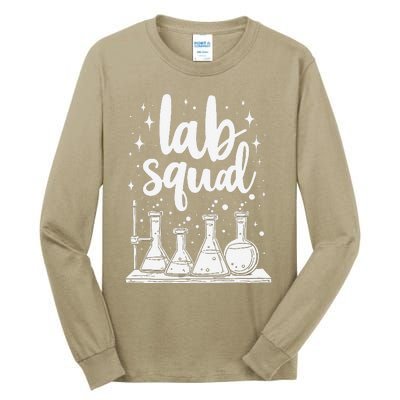 Testing Squad Samples Analysis Chemical Lab Technician Tall Long Sleeve T-Shirt