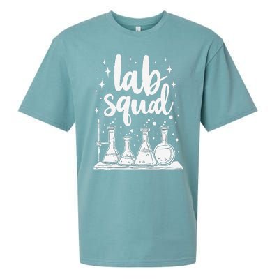 Testing Squad Samples Analysis Chemical Lab Technician Sueded Cloud Jersey T-Shirt