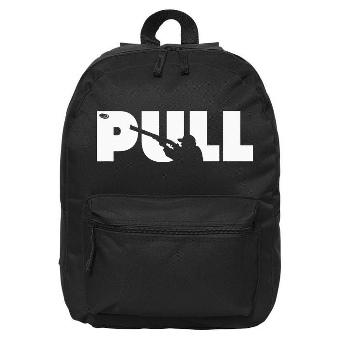 Trap Skeet Shooting Clay Pigeon Hunter Shotgun 16 in Basic Backpack