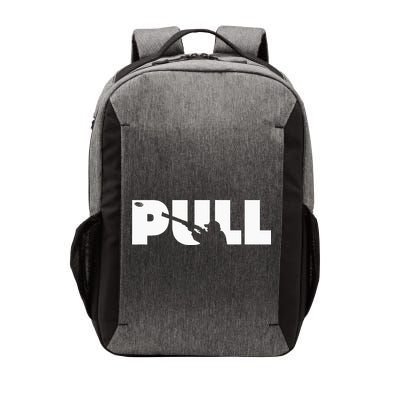 Trap Skeet Shooting Clay Pigeon Hunter Shotgun Vector Backpack