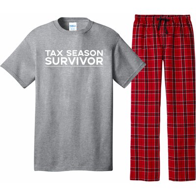 Tax Season Survivor, Funny Accountant Pajama Set