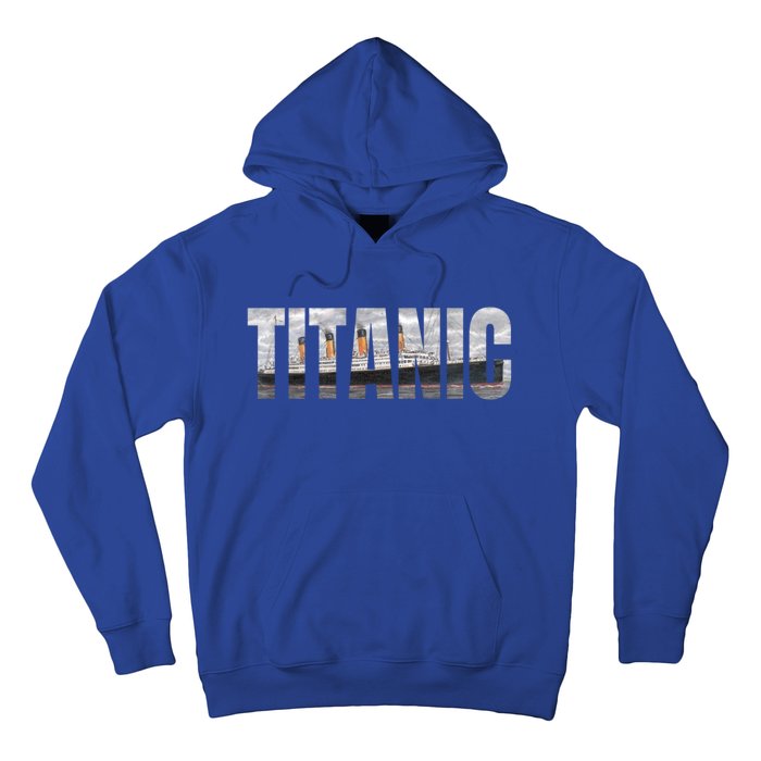 Titanic Sailing Ship 1912 Cruise Vintage Distressed Great Gift Hoodie