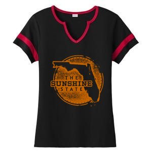 The Sunshine State Ladies Halftime Notch Neck Tee