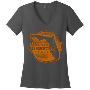 The Sunshine State Women's V-Neck T-Shirt