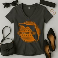 The Sunshine State Women's V-Neck T-Shirt