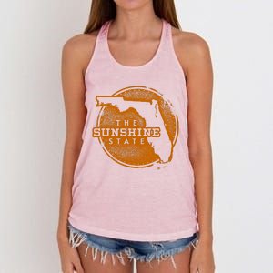 The Sunshine State Women's Knotted Racerback Tank