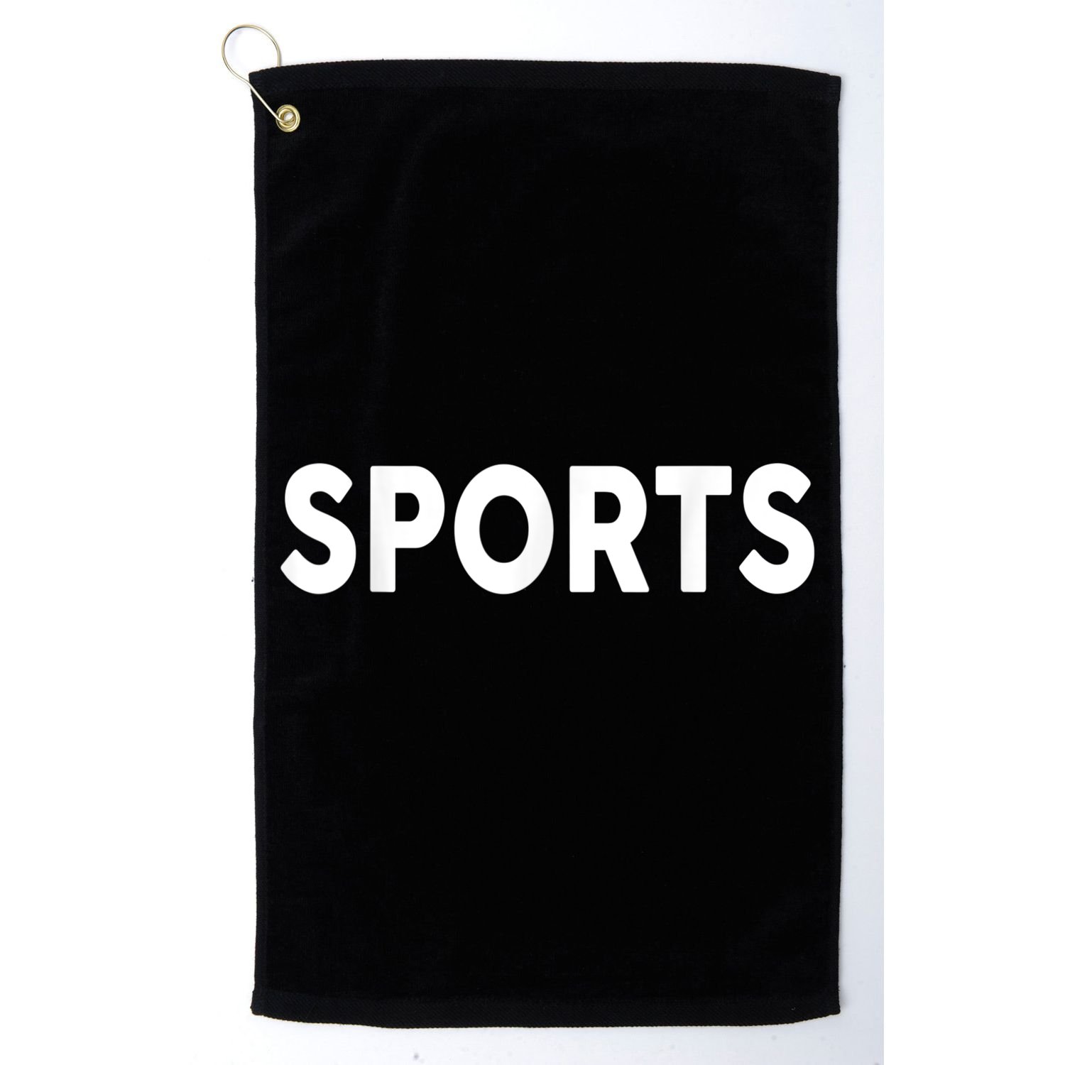That Says Sports The Word Sports Golf Towel