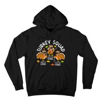 Turkey Squad Slp Ot Pt Therapy Team Fall Thanksgiving Hoodie