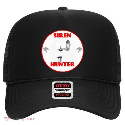 Tornado Siren Siren Hunter High Crown Mesh Back Trucker Hat