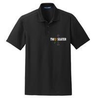 Two Seater Swinger Funny Upside Down Pineapple Swinger Dry Zone Grid Polo