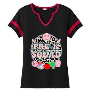 Teacher Student School Teaching Cute Preschool Prek Great Gift Ladies Halftime Notch Neck Tee