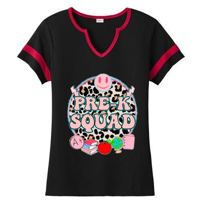 Teacher Student School Teaching Cute Preschool Prek Great Gift Ladies Halftime Notch Neck Tee