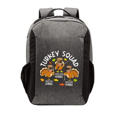 Turkey Squad Slp Ot Pt Therapy Team Fall Thanksgiving Vector Backpack