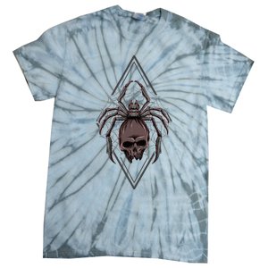 Tarantula Skull Spider Tie-Dye T-Shirt