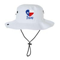 Texas Strong State Flag Heart Bucket Hat