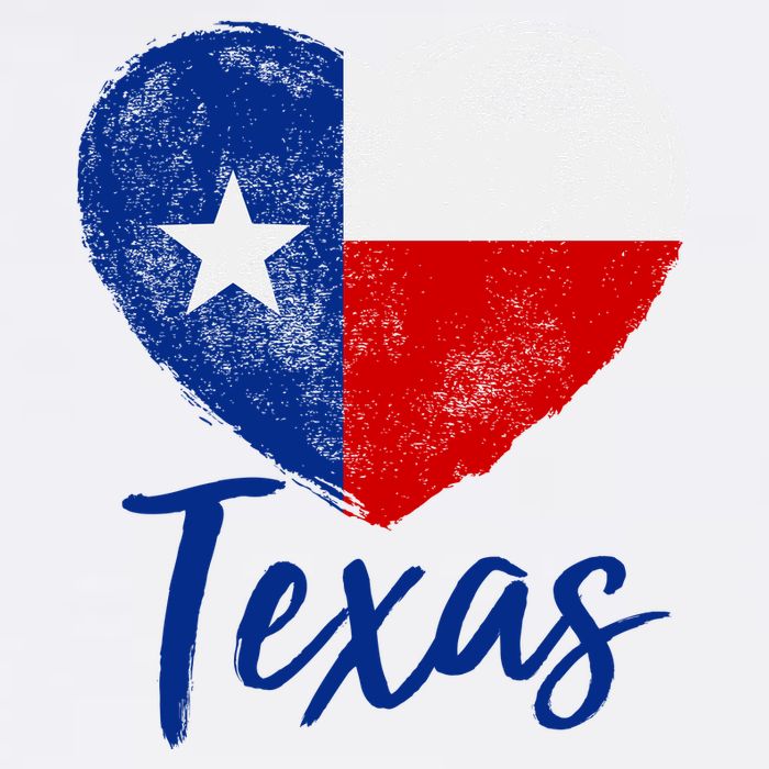 Texas Strong State Flag Heart Golf Towel