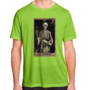 The Student Skeleton Tarot Card Cool Gift Adult ChromaSoft Performance T-Shirt