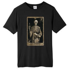 The Student Skeleton Tarot Card Cool Gift Tall Fusion ChromaSoft Performance T-Shirt